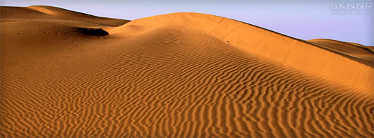 Desert Sand Dunes Facebook Cover