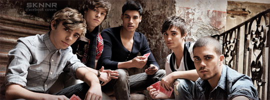 The Wanted 6 Facebook Cover
