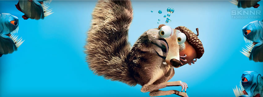 Ice Age Scrat 2 Facebook Cover