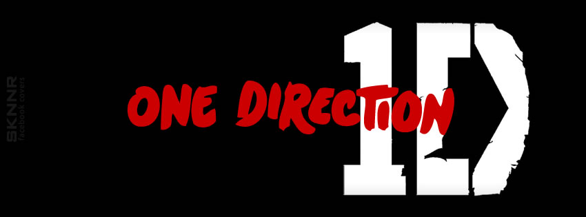 One Direction Black Facebook Cover