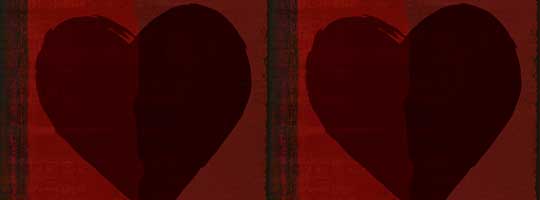 Painted Hearts Facebook Cover