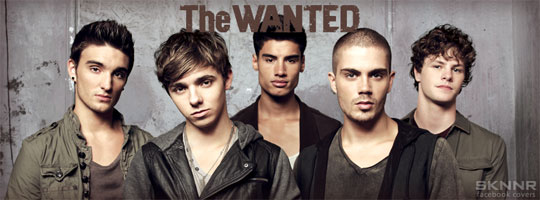 The Wanted Facebook Cover